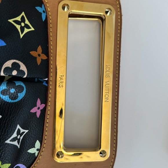 Vintage Louis Vuitton Black Multicolor Monogram Bag - Picture 11 of 12